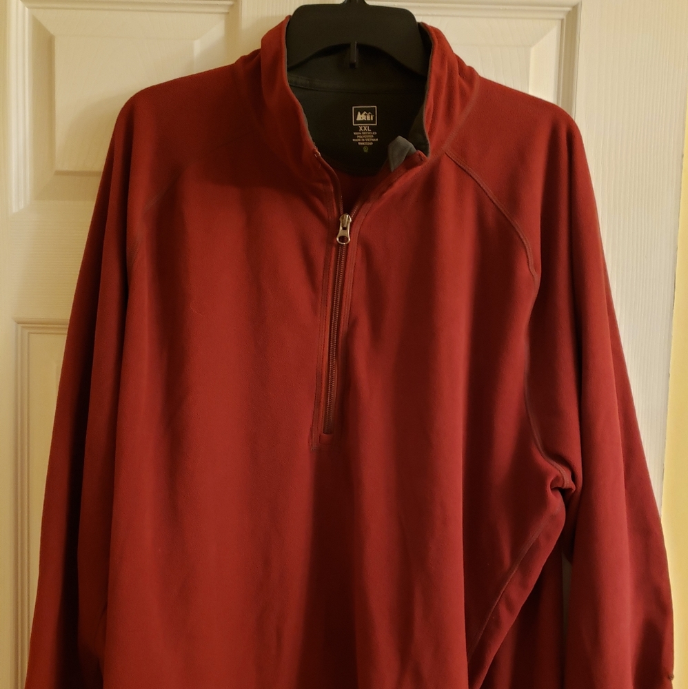 REI mens fleece pull over
